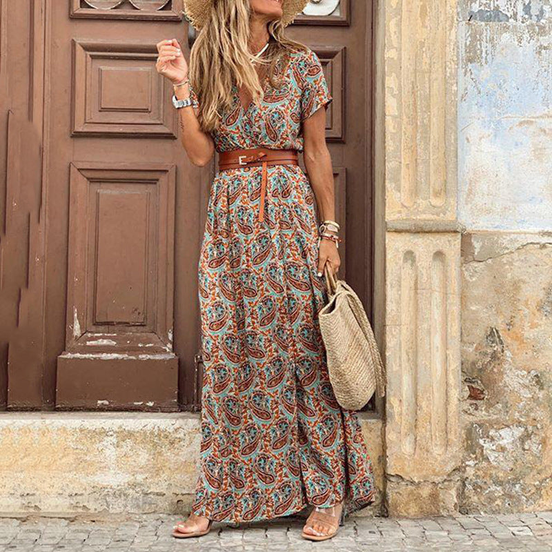 Simia™ | Robe Bohème Fleurie