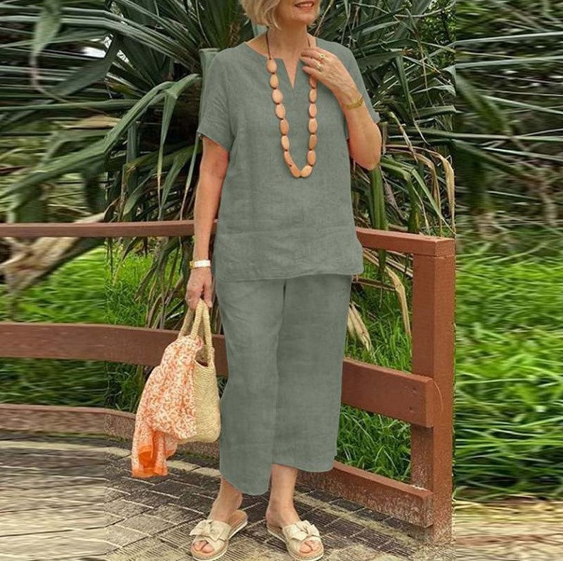 Nalaya™ | Pantalon Lin Décontracté