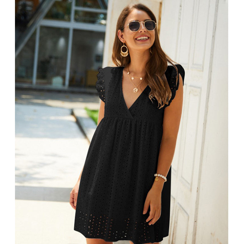 Élia™ | Robe courte en coton