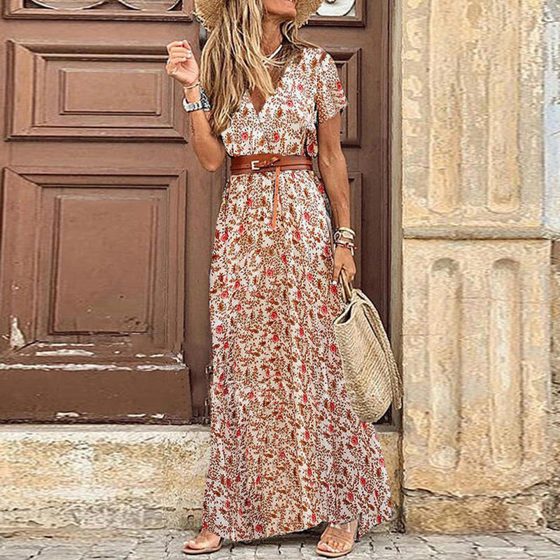 Simia™ | Robe Bohème Fleurie