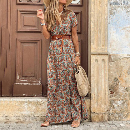 Simia™ | Robe Bohème Fleurie