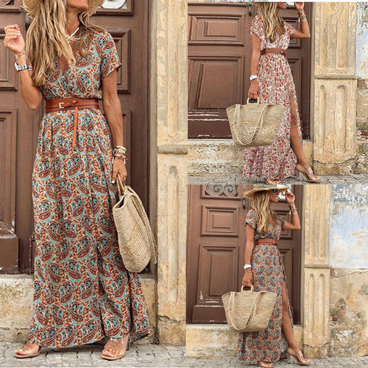 Simia™ | Robe Bohème Fleurie