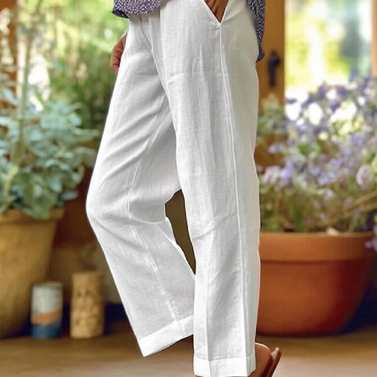 Naya™ | Pantalon Décontracté Taille Mi-Haute