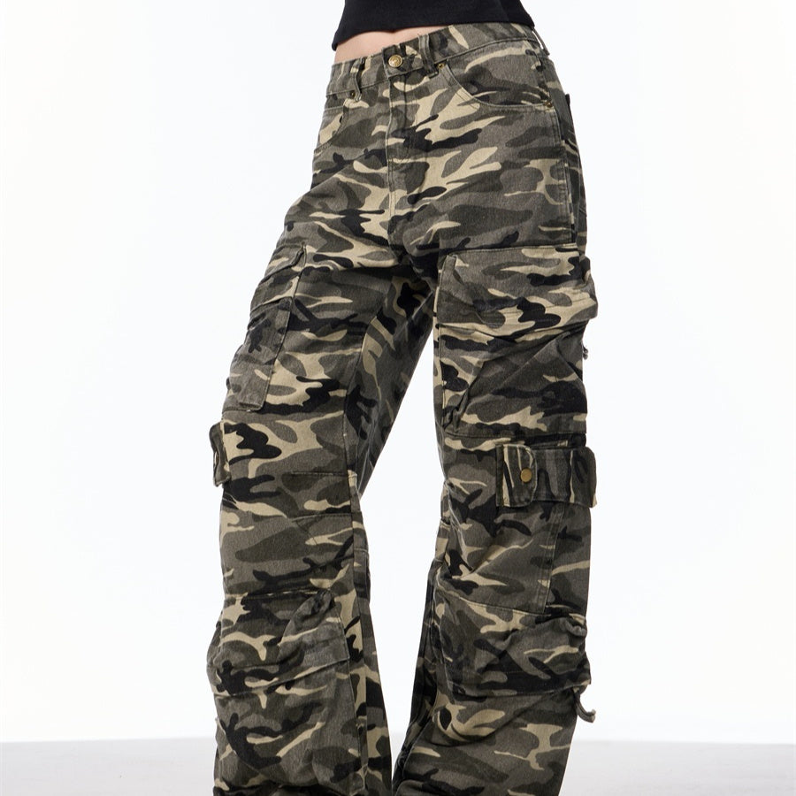 Yvanna™ | Cargo Camouflage Rétro