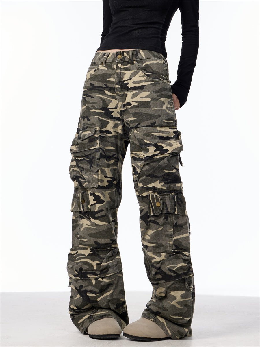 Yvanna™ | Cargo Camouflage Rétro