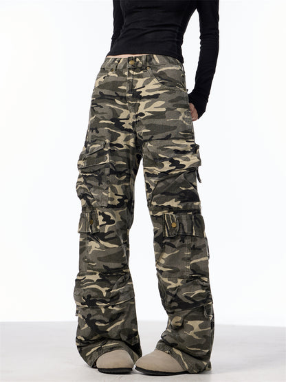 Yvanna™ | Cargo Camouflage Rétro