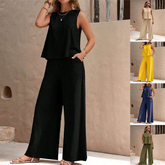 Lina™ | Ensemble pantalon fluide