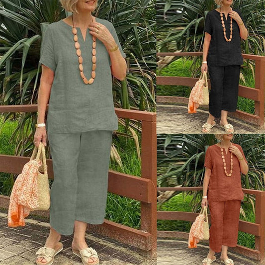 Nalaya™ | Pantalon Lin Décontracté